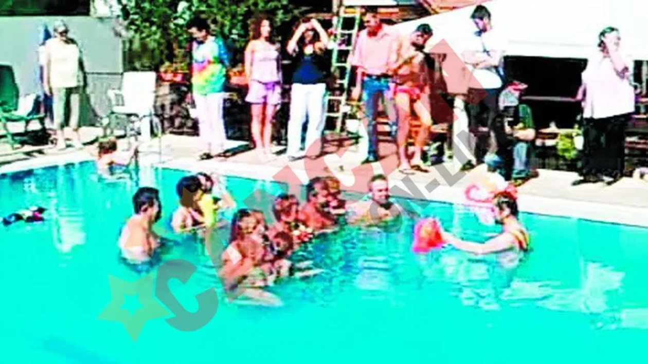 Nunta in piscina!