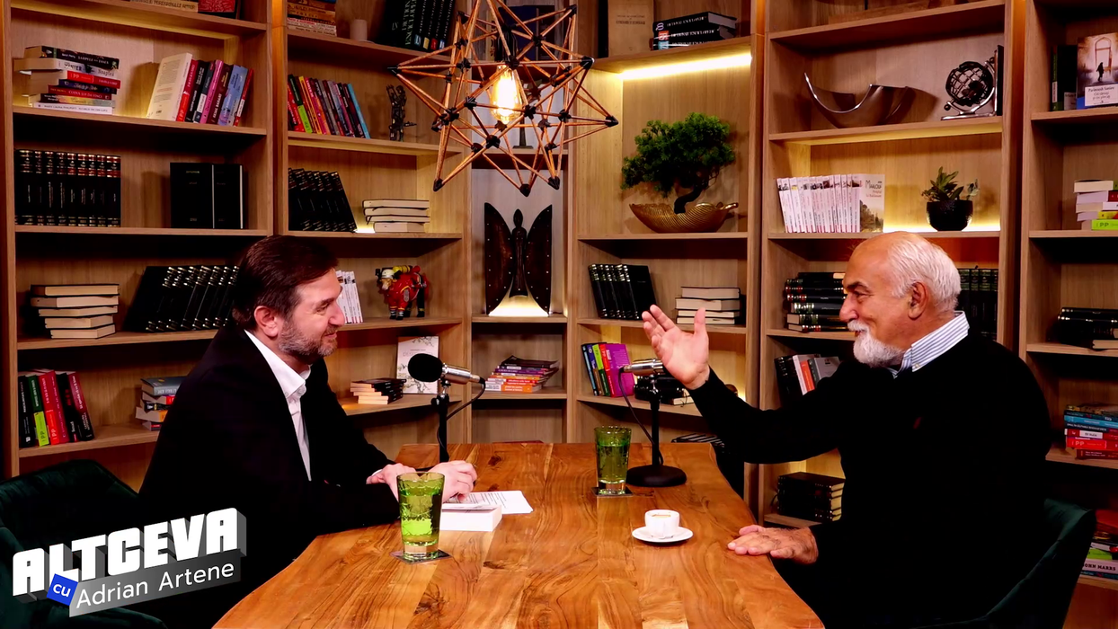 Varujan Vosganian, economist, om politic și prim-vicepreședinte al Uniunii Scriitorilor din România / (Sursa: Captură video)