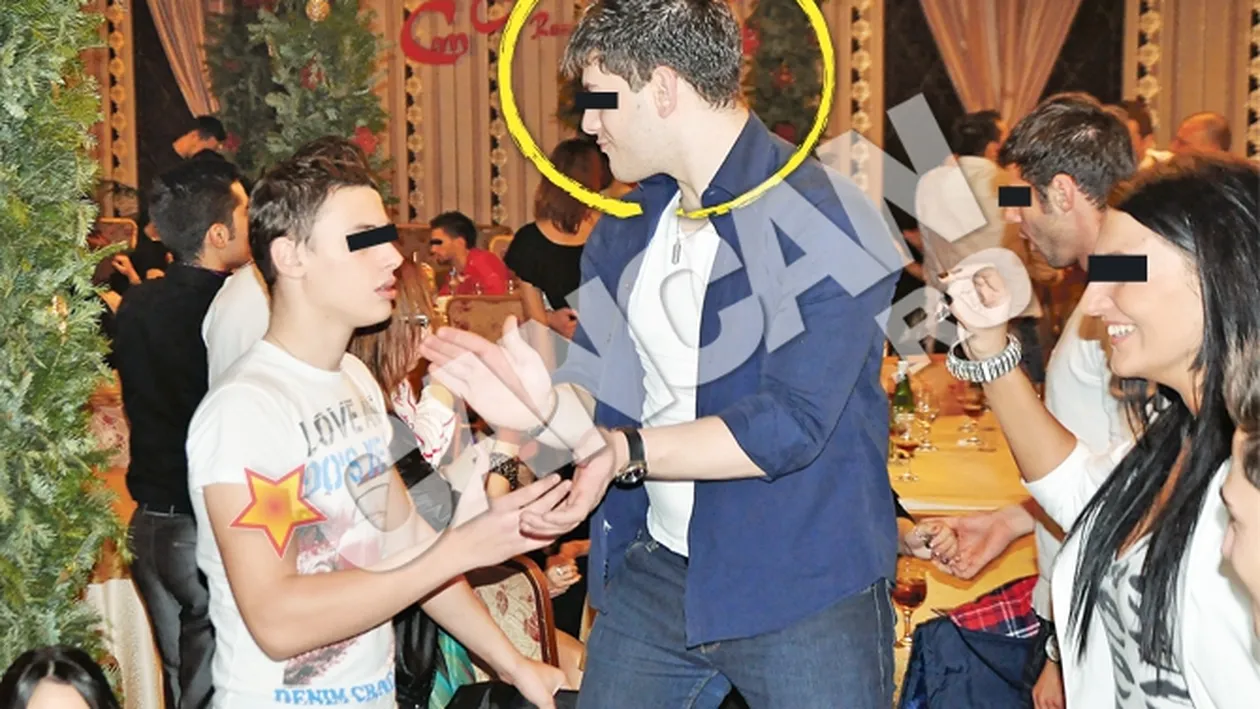 Baiatul primarului Sectorului 5 a petrecut de mama focului in timp ce parintii sai erau separati! Lautarii l-au distrat pe Vanghelie Jr.