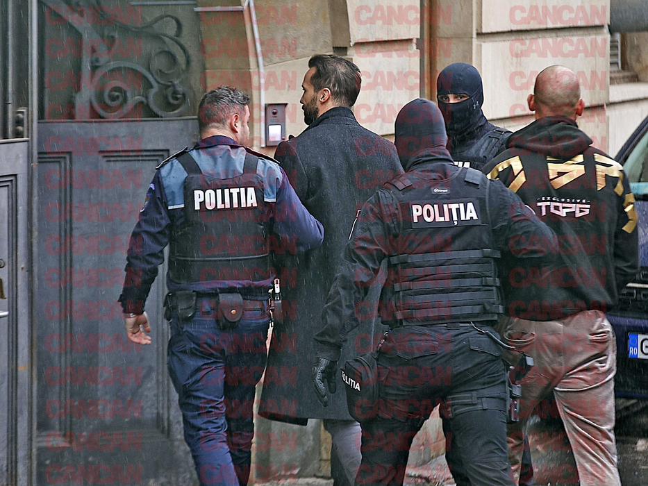 Tristan Tate, flancat de polițiști