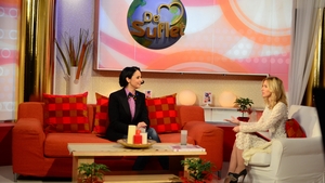 Andreea Marin Banica colinda în copilărie cu acordeonul