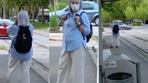 Alertă în Capitală! Poliția caută o femeie care împinge, la întâmplare, oameni pe șinele de tramvai