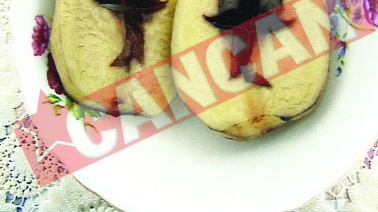 O craioveanca a gasit o cruce intr-un cartof