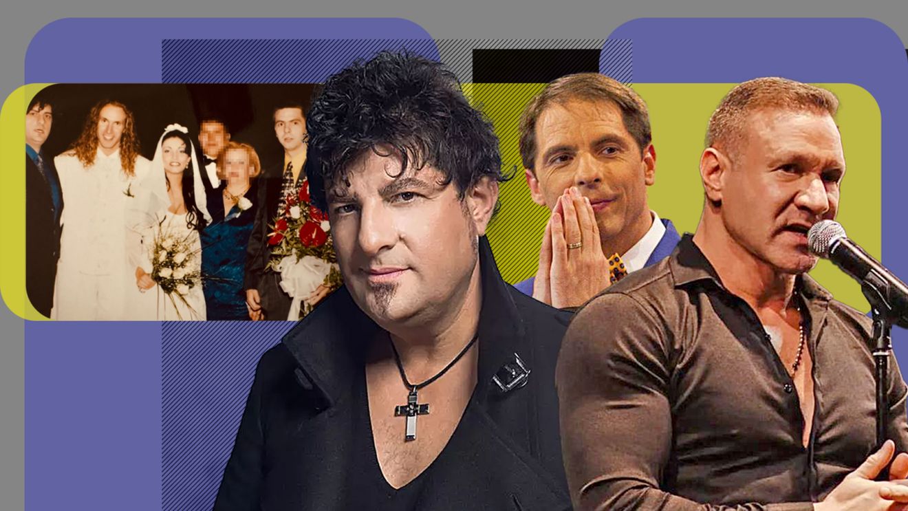 Fotografia veche de 26 de ani care anunța scandalul dintre membrii Talisman! Ce s-a întâmplat la nunta lui Alin Oprea? Vinovat e Dan Negru!