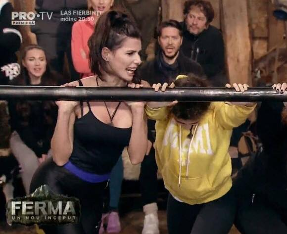 Miss România s-a dezbrăcat la Ferma de la Pro TV! Ioana Filimon a arătat tot