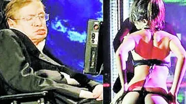 Genial! Fizicianul Stephen Hawking s-a distrat intr-un club de swingeri