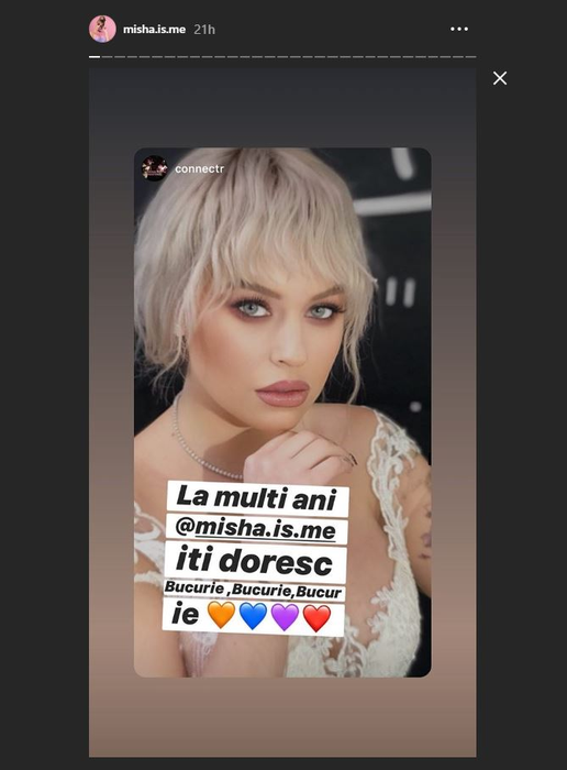 Misha, petrecere restrânsă de ziua ei, iar fostul soț nu a lipsit! Cum a surprins-o Connect-R pe fosta lui soție