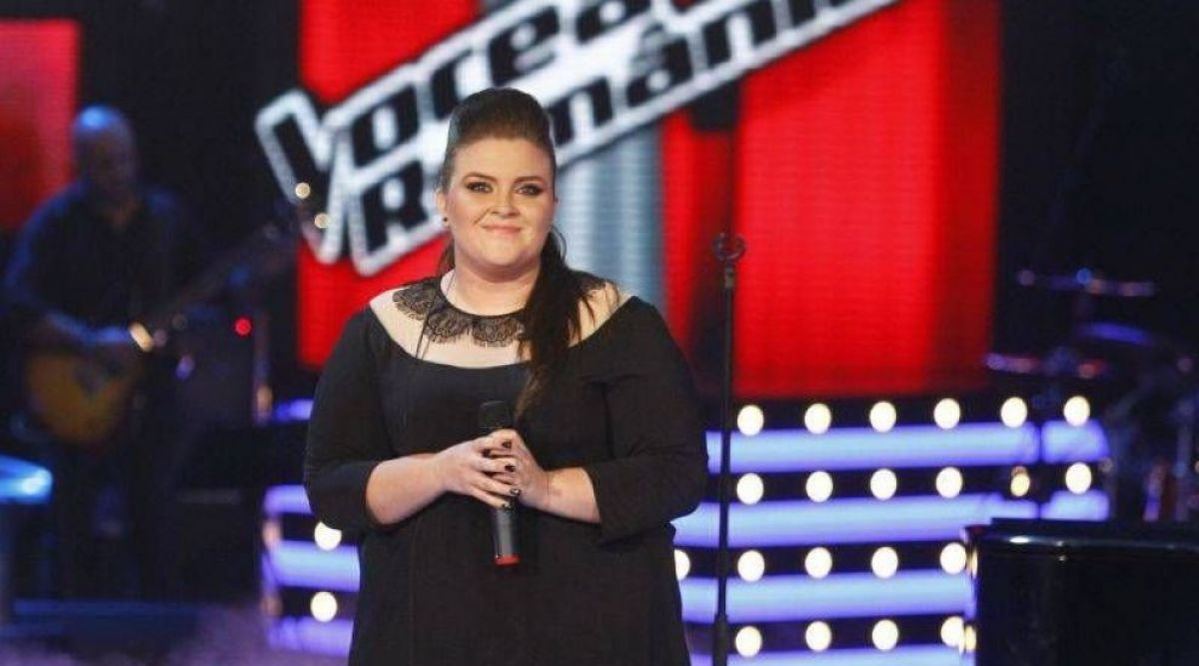 Oana Radu, pe scena de la ”Vocea României”