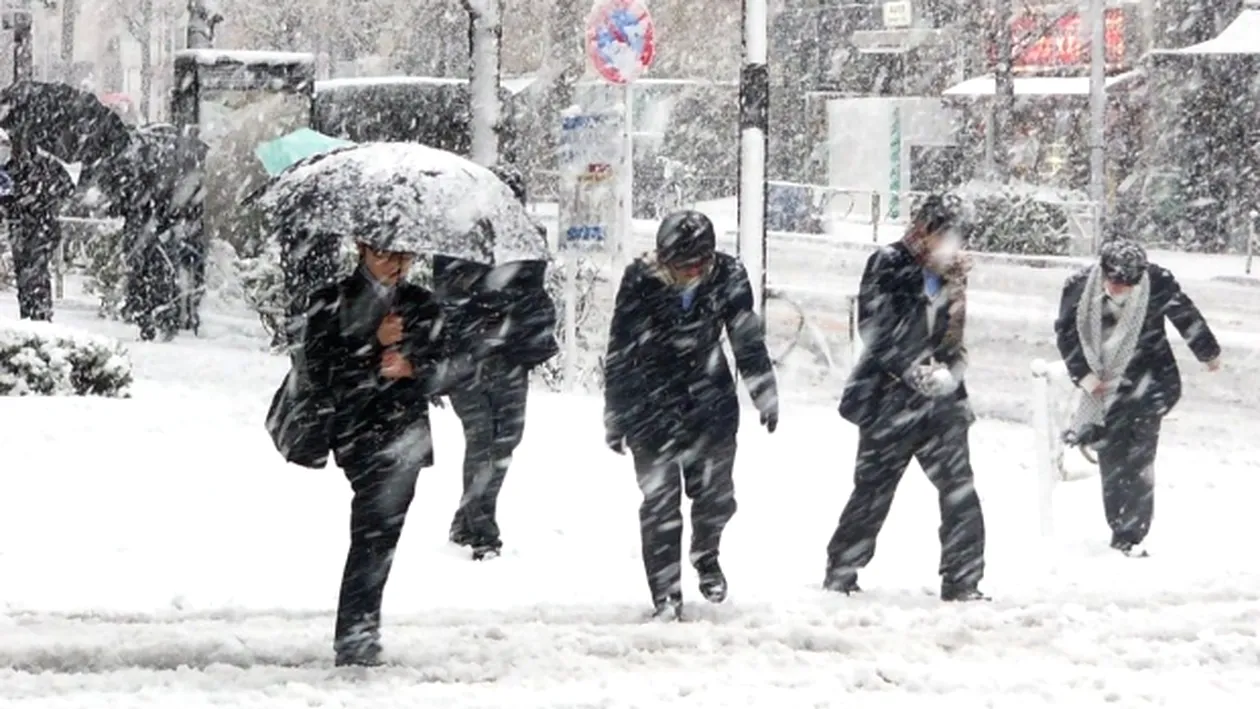 ANM a actualizat prognoza meteo specială pentru Bucureşti. Ger cumplit în Capitală