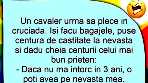 BANCUL ZILEI | Cavalerul, cruciada și centura de castitate