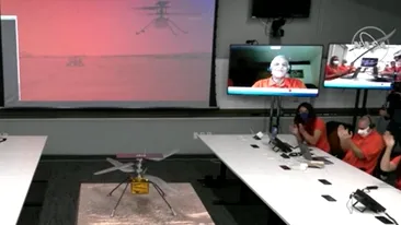 Mini-elicopterul Ingenuity a ajuns luni pe Marte
