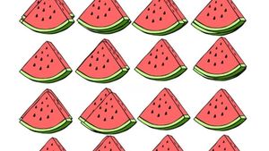 Test de inteligență | Câte felii de pepene sunt în această imagine, de fapt?