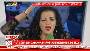 Cornelia Catanga, in ipostaze indecente acoperita doar de un prosop! Uite-o asa cum numai Padureanu o stia pana acum