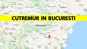 Cutremur neobișnuit în București! Seismul a avut loc azi-noapte, la ora 00:33