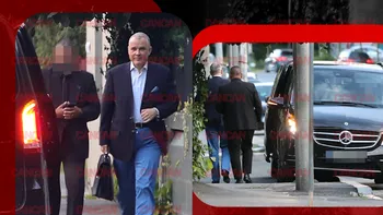 Penibilul ministru milionar al Sănătății, păzit de bodyguard în restaurant! 😂😂😂 Mircea Geoană nici nu și-a depus candidatura, dar caraghiosul grăsuț a intrat în scenă