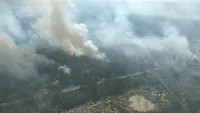 Incendiile de pădure de la Cernobîl persistă de aproape trei săptămâni! Peste 1.200 de pompieri luptă cu focul. Care sunt temerile experţilor de mediu