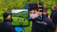 Mobilizare impresionantă în Bacău! Sute de oameni îl caută pe Iosif, copilul de 4 ani, după ce a dispărut