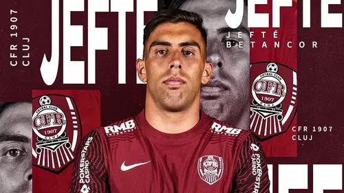 Debut cu gol pentru Jefte Betancor la CFR Cluj!