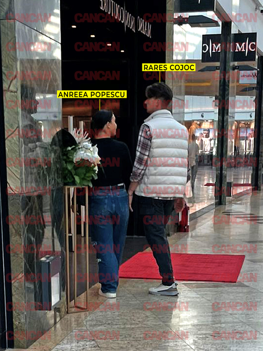 Andreea și Rareș au ieșit la shopping ca îndrăgostiții.