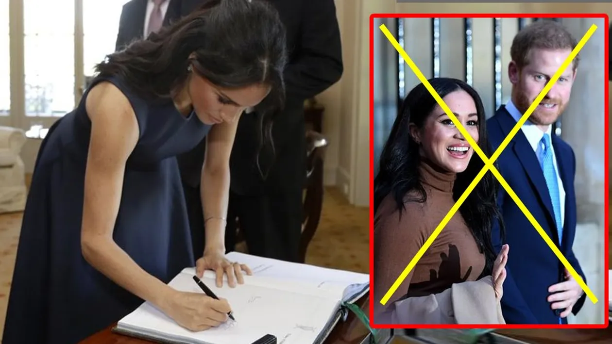 Șoc la Casa Regală a Marii Britanii! Meghan Markle a băgat divorț de Prințul Harry