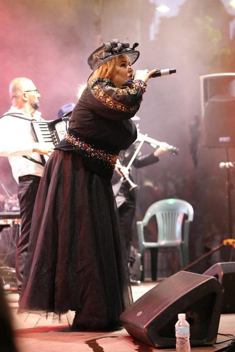 Viorica de la Clejani, scoasă din sărite de calitatea sunetului la Sala Palatului (Foto: Facebook)