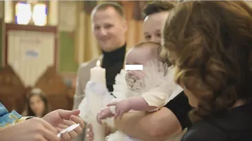 ”Regina cristalelor” și-a botezat fetița! Cum arată botoșeii încrustați cu 6.000 de pietre Swarovski