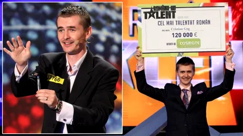 Ireal ce s-a ales de Cristian Gog, câștigătorul sezonului 2 de la Românii au Talent. Pe ce a spart cei 120.000 de euro de la Pro TV