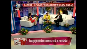 VIDEO Adevarat a cantat! Asculta aici recitalul de sarbatoare al lui Florin Salam de la CANCAN TV - Te face sa uiti de drob si oua rosii si sa dansezi non-stop - Nu gasesti asta nici pe YouTube