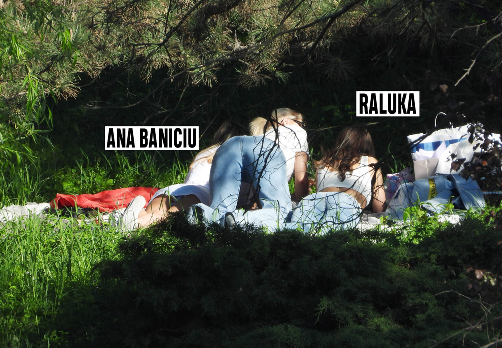 Ana Baniciu și Raluka, imagini interzise minorilor oferite în parc
