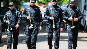Colegii polițistului ucis de Marcel Lepa au făcut un gest emoționant: ”Trebuie să-i spunem că l-am prins”