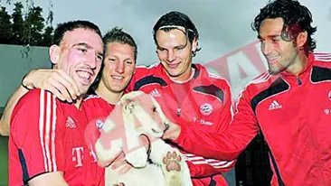 Toni si Ribery au sarit pe lei