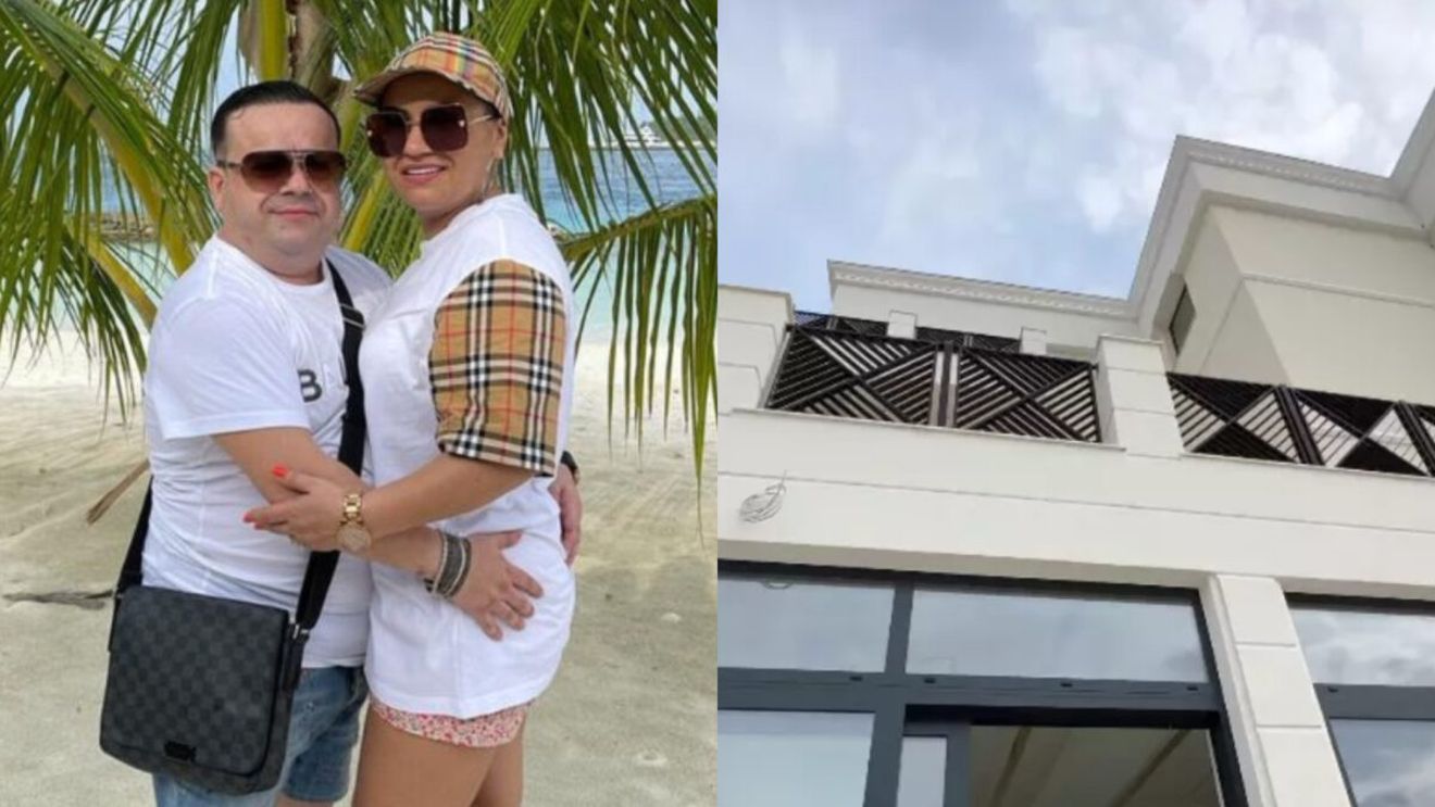 Cum arată hotelul construit de soția lui Adrian Minune. Are 3 etaje, iar la parter este un restaurant cu specific mediteraneean