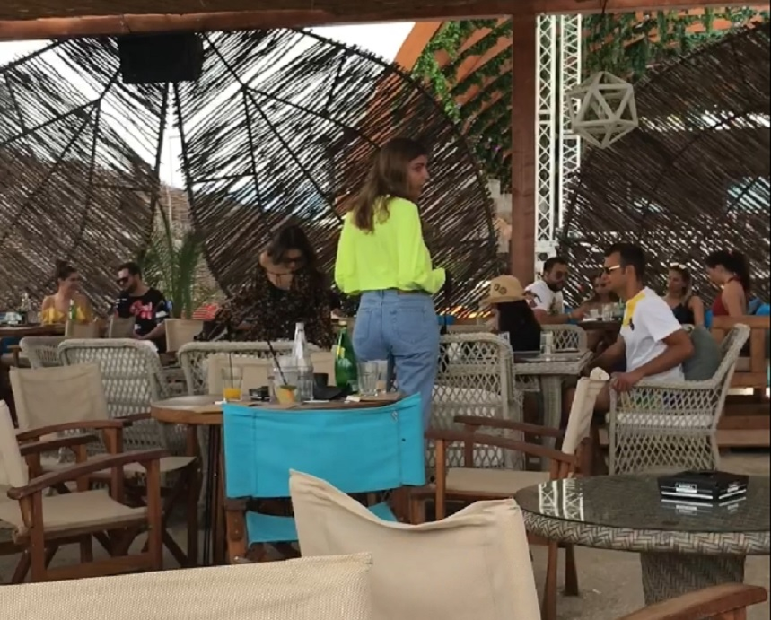 Ioana Voicu, alături de iubit, la Nuba Mamaia