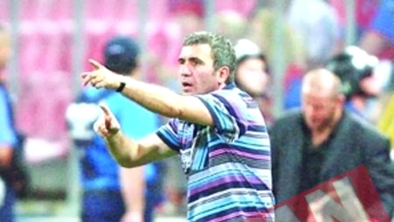 Gheorghe Hagi, fara capitan