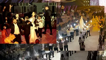 Cât a costat mega-petrecerea de la Nuba + Ce nu s-a văzut la nunta anului! Imagini unice cu Salam și...