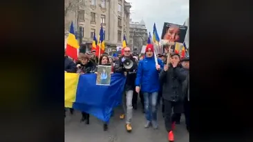 Protest în Piața Constituției, înainte de judecata lui Gheorghe Dincă. Familiile Luizei și Alexandrei vor dreptate