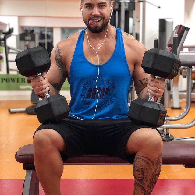 Fostul soț al Andei Adam este pasionat de fitness