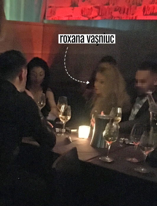 Roxana Vaşniuc la ”o masă de şmecheri” în LOFT