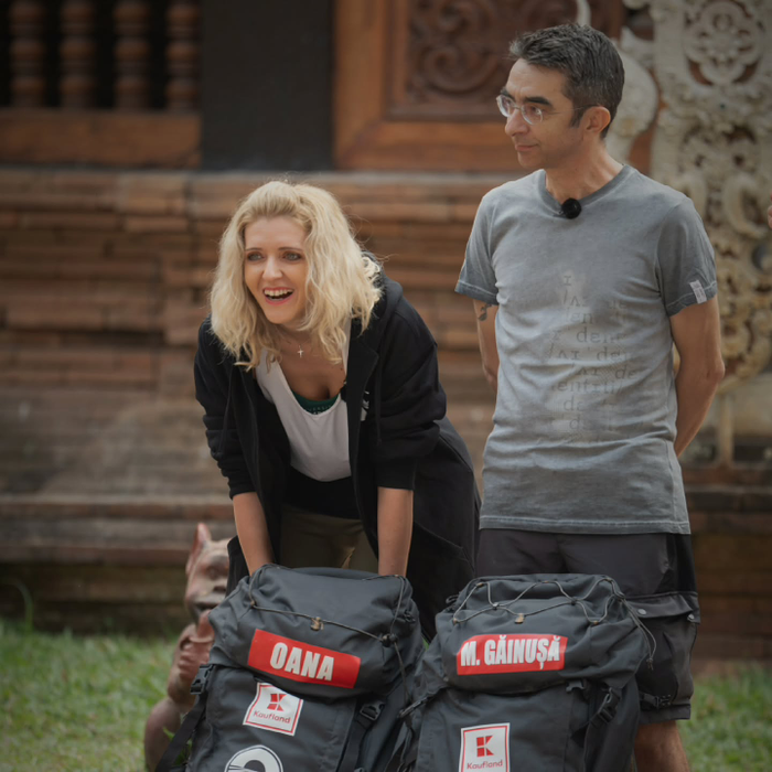 Oana Paraschiv și Mihai Găinușă au făcut echipă la Asia Express/ Sursa foto: Instagram
