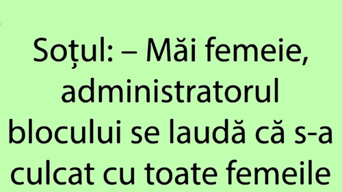 BANC | "Administratorul se laudă că s-a culcat cu toate femeile din bloc"
