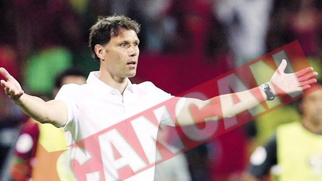 Van Basten ne lasa in pace