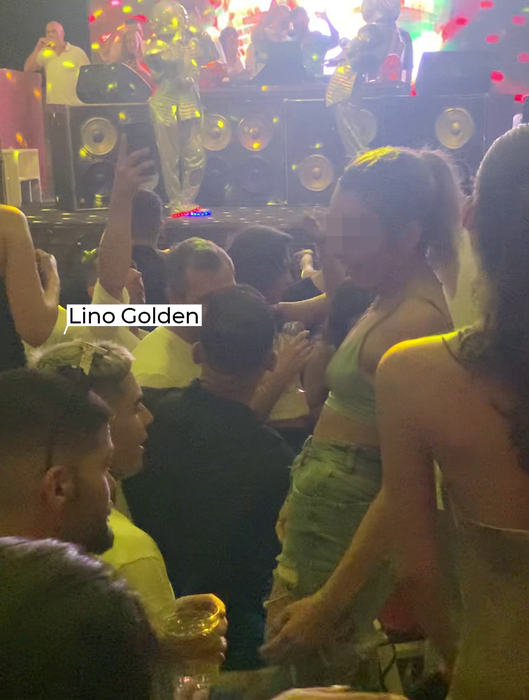 Lino Golden a ”atacat” o blondină în club, la Mamaia