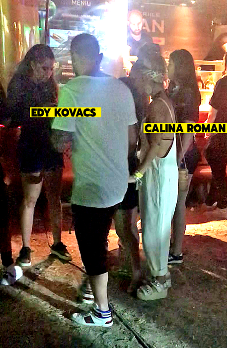 Calina Roman și iubitul ei, Edy, la Neversea 2019
