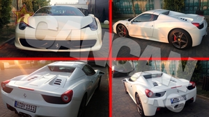 A facut praf 200.000 E, dar nu i-a luat decat doua luni sa bage alti 200.000 in garaj! Iata noul Ferrari al lui Adrian Minune