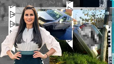 Clipe de coșmar pentru cântăreața de muzică populară! Daniela Ploia, aruncată cu mașina în șanț: ”Am văzut moartea cu ochii!”