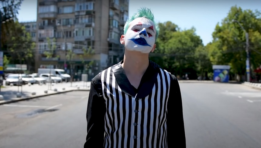 Jokerul de Galați, noua senzație de pe Youtube