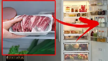 Greșeala pe care mulți români o fac. În ce compartiment trebuie depozitată carnea în frigider, de fapt