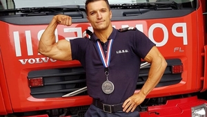 Un pompier din Mehedinți a luat medalia de argint la Campionatele Europene de Culturism şi Fitness