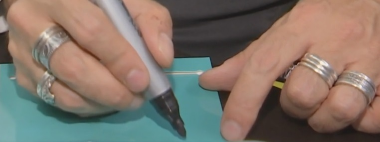 Stefan Bănică Jr. şi-a "camuflat" verigheta printre inele