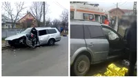 Accident grav în Teleroman. Un bărbat a murit pe loc, după ce mașina în care se afla s-a izbit de un cap de pod